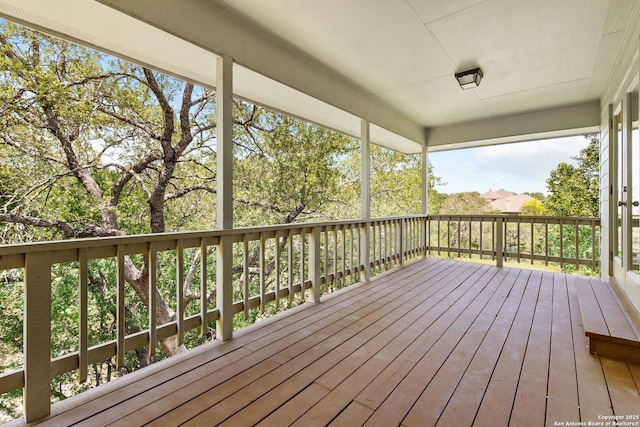 557 Timber Holw, New Braunfels, TX 78132 - view of wooden deck