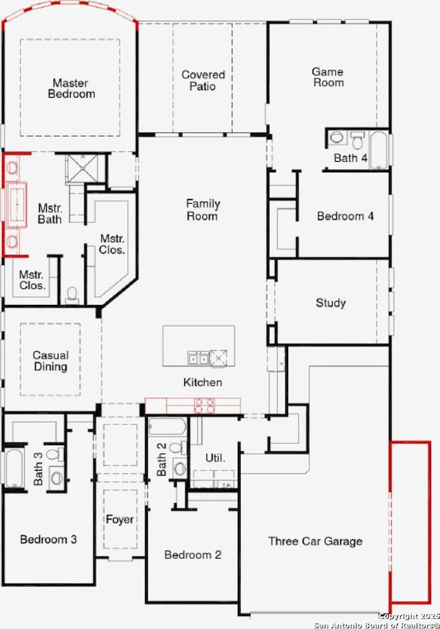 137 Ramsdale Way, Cibolo, TX 78108 - room layout