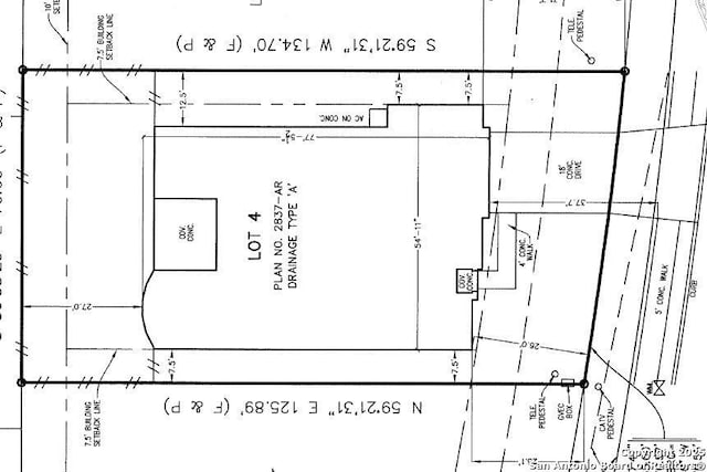 137 Ramsdale Way, Cibolo, TX 78108 - map showing property parcels