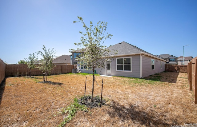 14755 Grey Egret Run, San Antonio, TX 78253 - rear view of house with central air condition unit