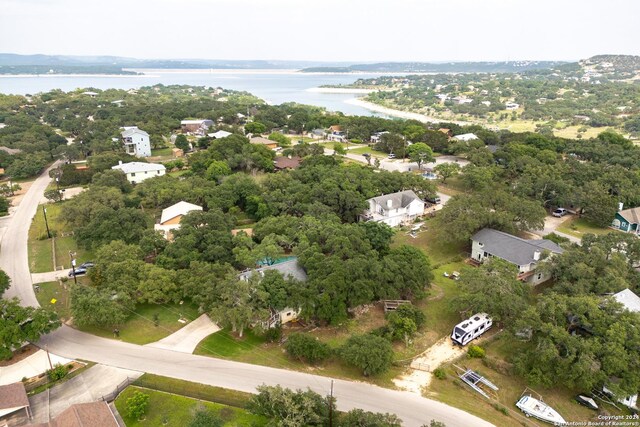 1215 Amanda, Canyon Lake, TX 78133 - drone / aerial view of a nearby body of water
