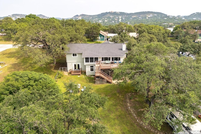 1215 Amanda, Canyon Lake, TX 78133 - view of subject property featuring mountains