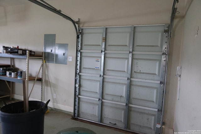 178 Spring Creek Cir, Bandera, TX 78003 - garage with electric panel and baseboards