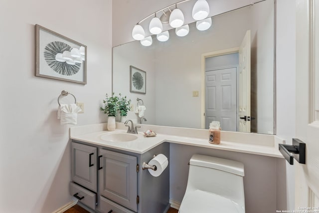 17915 Crystal Knl, San Antonio, TX 78258 - half bathroom with toilet and vanity