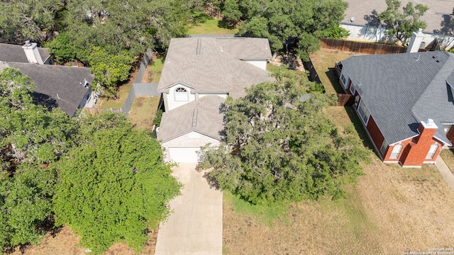 17915 Crystal Knl, San Antonio, TX 78258 - aerial view of property and surrounding area