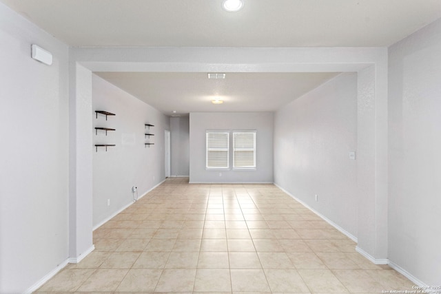 148 Whitetail, San Antonio, TX 78253 - spare room featuring light tile patterned floors, baseboards, and recessed lighting