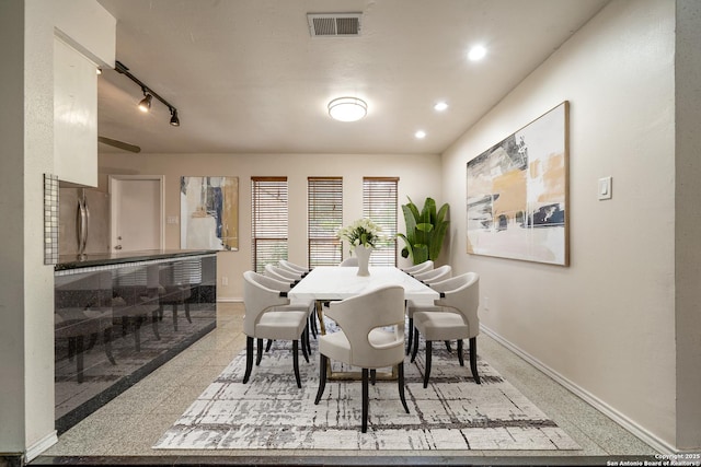 3202 Morning Crk, San Antonio, TX 78247 - dining space featuring baseboards and recessed lighting