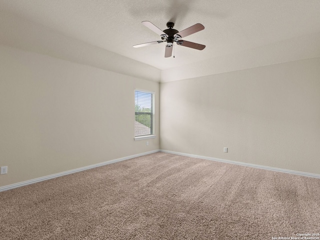 515 Secluded Grv, San Antonio, TX 78253 - carpeted spare room with a ceiling fan and baseboards