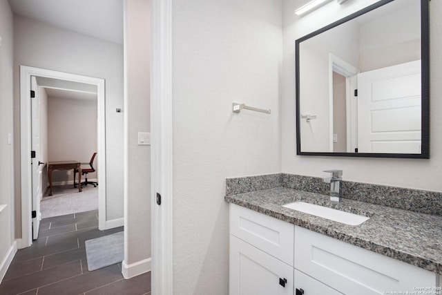 239 Porter, San Antonio, TX 78210 - bathroom featuring vanity and baseboards