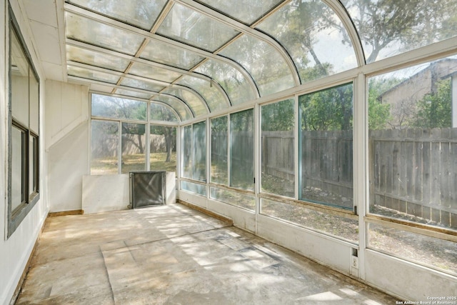 10222 Eagle Blf, San Antonio, TX 78249 - unfurnished sunroom with plenty of natural light and lofted ceiling