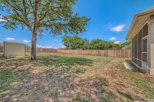 1009 Oak Rdg, Schertz, TX 78154 - view of yard with a sunroom