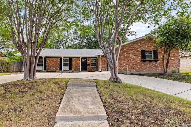 371 Pike, San Antonio, TX 78209 - view of front of property featuring brick siding