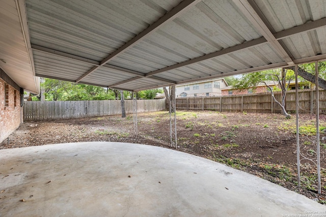371 Pike, San Antonio, TX 78209 - fenced backyard with a patio area and a carport
