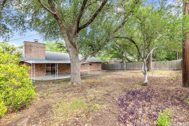 371 Pike, San Antonio, TX 78209 - view of yard with a patio