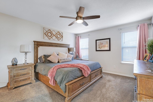 29416 Autumn Copper, Bulverde, TX 78163 - carpeted bedroom with baseboards and a ceiling fan