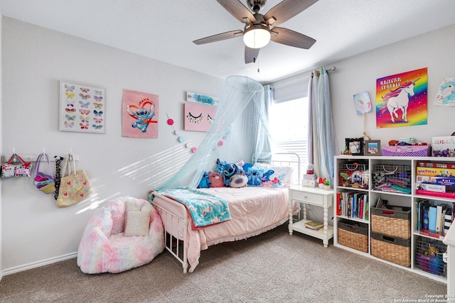 29416 Autumn Copper, Bulverde, TX 78163 - carpeted bedroom featuring ceiling fan and baseboards