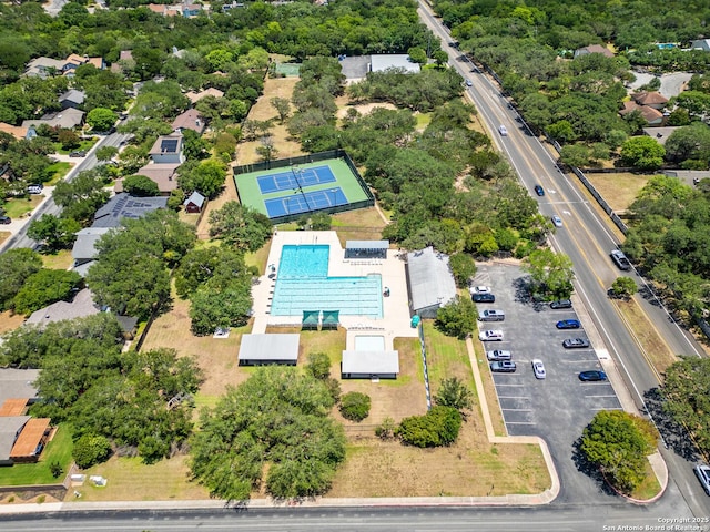 2002 Encino Vly, San Antonio, TX 78259 - aerial view of a pool