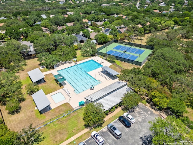2002 Encino Vly, San Antonio, TX 78259 - bird's eye view of a pool