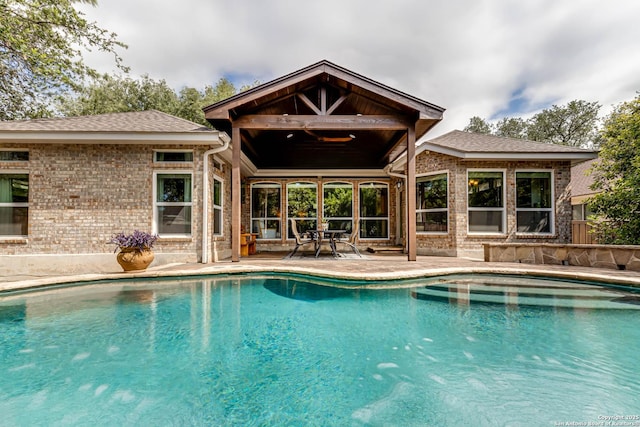 6502 Amber Oak, San Antonio, TX 78249 - outdoor pool featuring a patio area