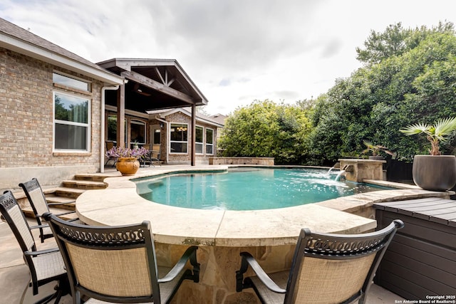 6502 Amber Oak, San Antonio, TX 78249 - outdoor pool with a patio