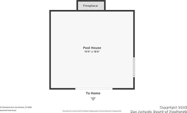 41 Champions Run, San Antonio, TX 78258 - room layout