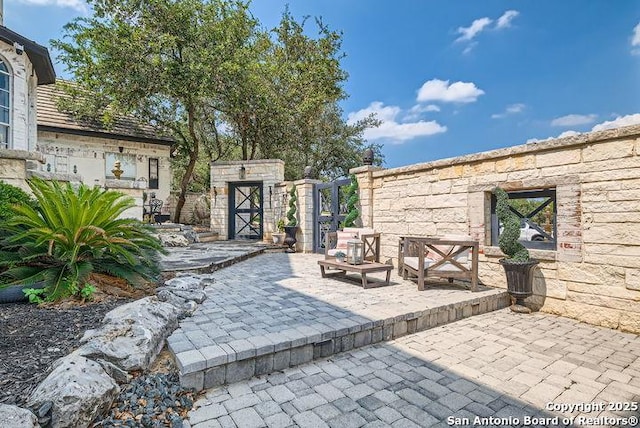 41 Champions Run, San Antonio, TX 78258 - view of patio