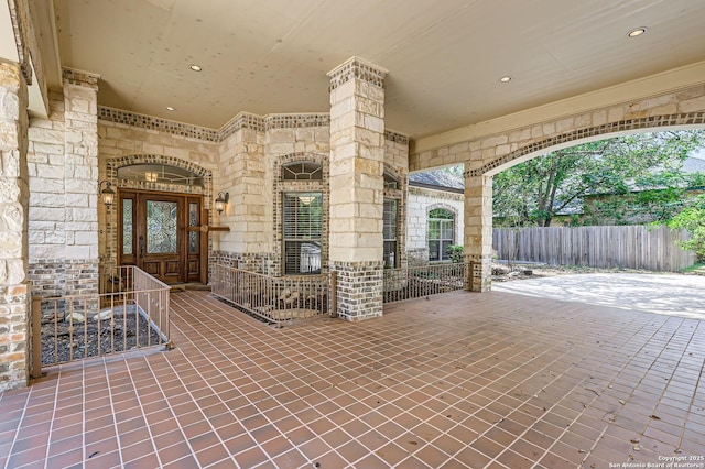5718 Elam Way, San Antonio, TX 78261 - view of patio / terrace