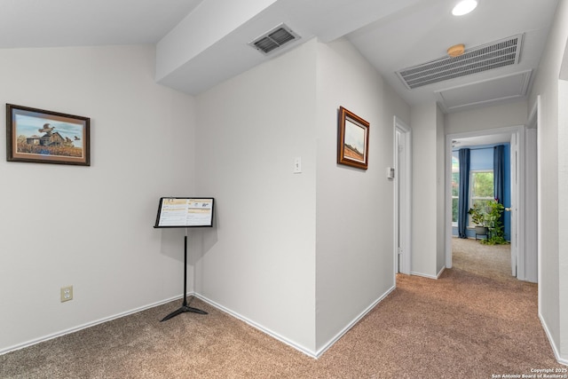6431 Brookway, San Antonio, TX 78240 - hall with carpet and baseboards