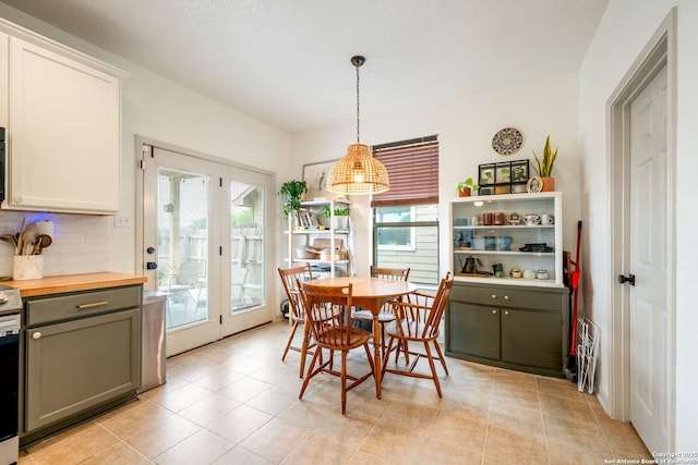 10228 Ancient Anchor, San Antonio, TX 78245 - dining area with light tile patterned floors