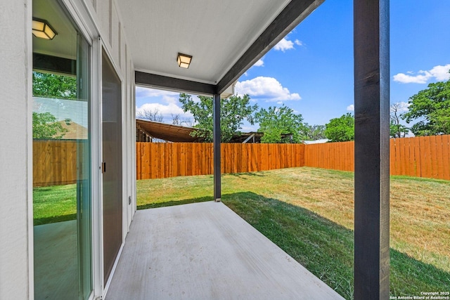 712 Gilmer, Kerrville, TX 78028 - view of yard with a patio area