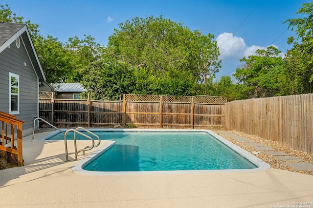108 Bryn Mawr Dr, San Antonio, TX 78209 - view of swimming pool with a fenced backyard and a patio