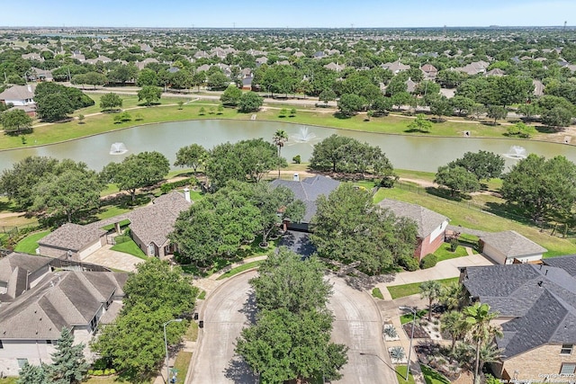 8611 Torry Vw, Houston, TX 77095 - aerial view of residential area featuring a nearby body of water