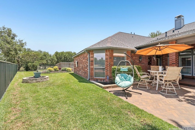 8611 Torry Vw, Houston, TX 77095 - view of yard featuring a patio area