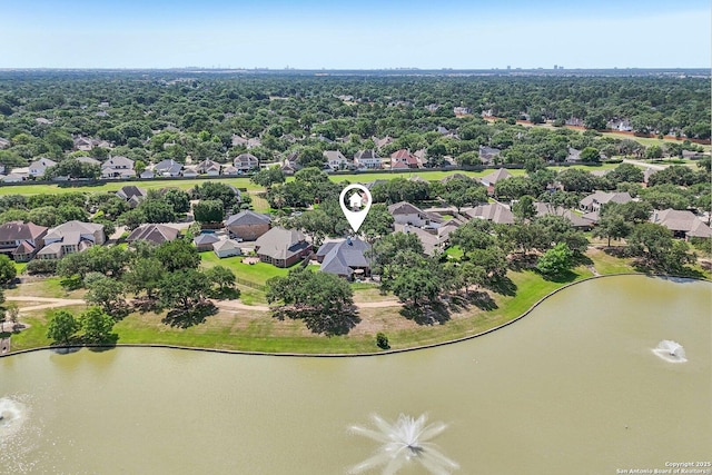 8611 Torry Vw, Houston, TX 77095 - aerial view of residential area with a nearby body of water