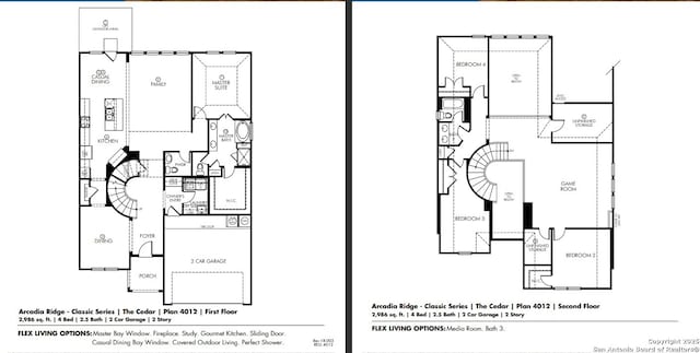 1411 Arcas Way, San Antonio, TX 78245 - home floor plan