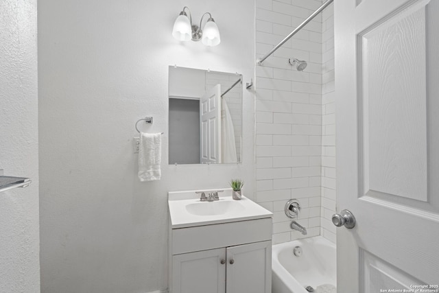402 E Dewey, San Antonio, TX 78212 - bathroom featuring vanity and bathing tub / shower combination