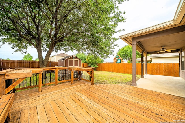 3407 Maguey Trl, San Antonio, TX 78245 - deck with a ceiling fan and a patio area