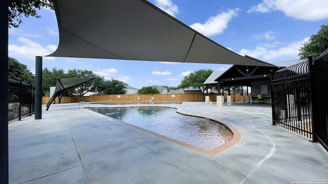 3407 Maguey Trl, San Antonio, TX 78245 - community pool featuring a patio area