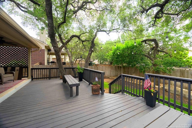3714 Cotoneaster, San Antonio, TX 78261 - deck featuring a fenced backyard
