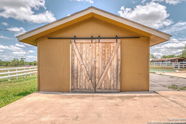 701 Steele, Smiley, TX 78159 - view of outbuilding