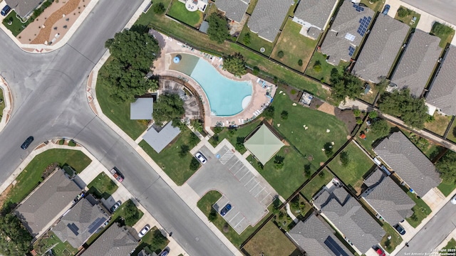 12942 Irvin Path, San Antonio, TX 78254 - view of property location with a pool area and nearby suburban area
