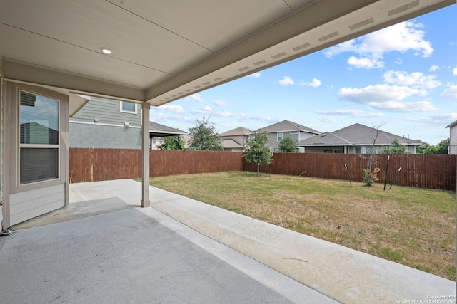 12942 Irvin Path, San Antonio, TX 78254 - view of patio with a residential view
