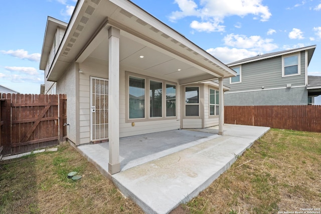 12942 Irvin Path, San Antonio, TX 78254 - rear view of house featuring a patio area