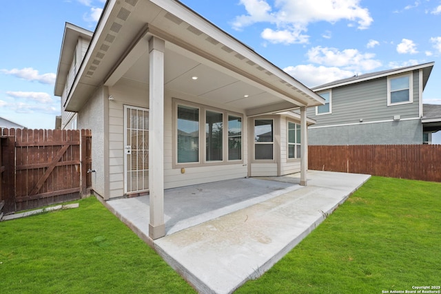 12942 Irvin Path, San Antonio, TX 78254 - back of house featuring a patio