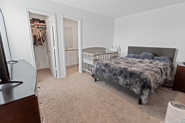 4284 Thalweg Way, San Antonio, TX 78223 - carpeted bedroom featuring a walk in closet and a closet