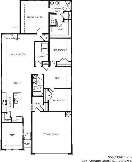 25751 Rosey Way, Boerne, TX 78006 - floor plan / room layout