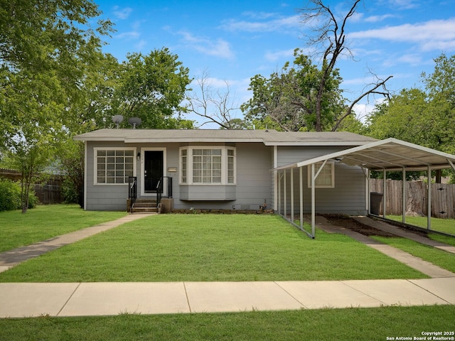 126 Arnold, San Antonio, TX 78213 - view of front facade with a detached carport