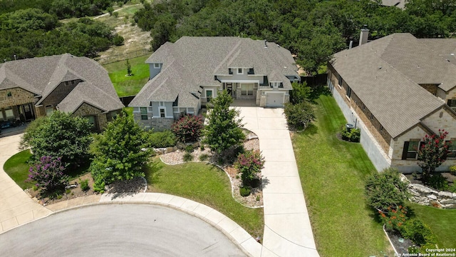 24342 Mateo Rdg, San Antonio, TX 78261 - aerial view of property and surrounding area