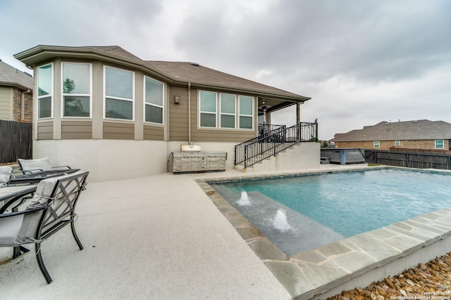 7604 Pecos Rdg, Boerne, TX 78015 - view of pool with a patio