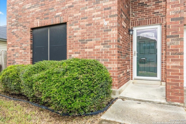 6119 Ferrysage, San Antonio, TX 78244 - view of exterior entry with brick siding
